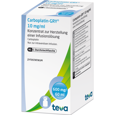 CARBOPLATINO TEVA 450mg-10mg/ml