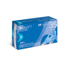 GUANTI IN NITRILE TG M BIOSOFT PLUS S/P