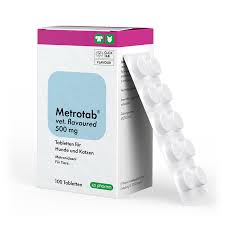 METROTAB VET FLAVOURED 500 MG 100 CPR