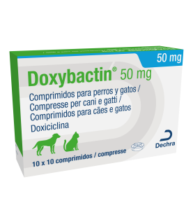 DOXYBACTIN 10CPR 50MG