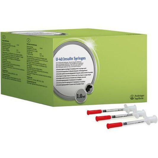 PROZINC SIRINGHE 1ml INSULINA 40-U