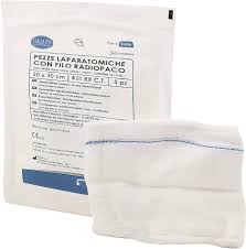 PEZZE LAPARATOMICHE 45X45CM  CF 5 PZ