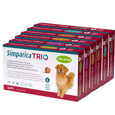 SIMPARICA TRIO 3CPR >40-60KG