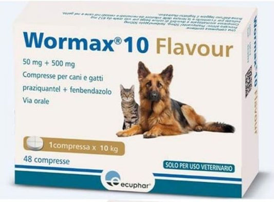WORMAX 10 FLAVUOR 50cpr